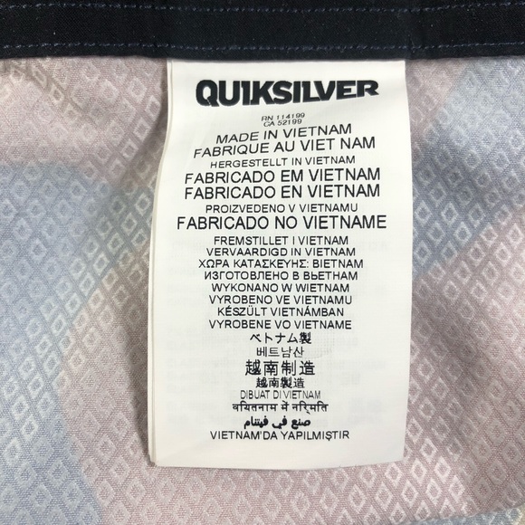 Quiksilver Flowah Powah Board Shorts Men's 34 EUC - Picture 9 of 12
